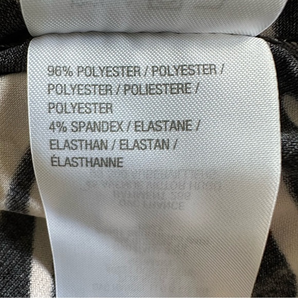 Susan Graver Dress Womens XL Zebra Print Sleeveless Tiered Liquid Knit Flowy NEW - Picture 9 of 12